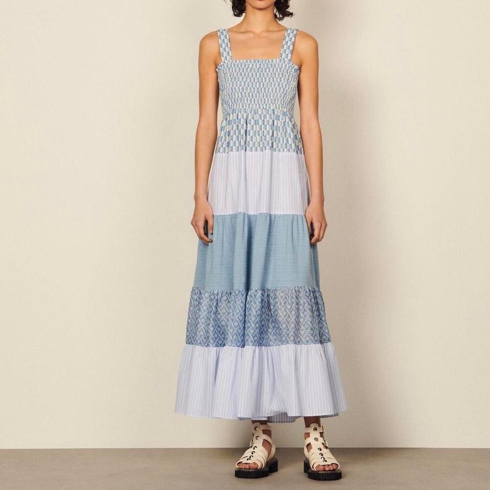 Sandro Women's Blue Dress - Picture 3 of 7